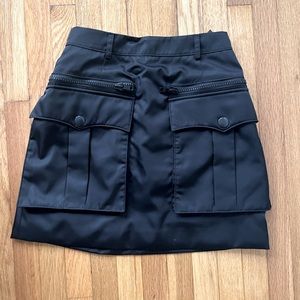 Prada Nylon black skirt